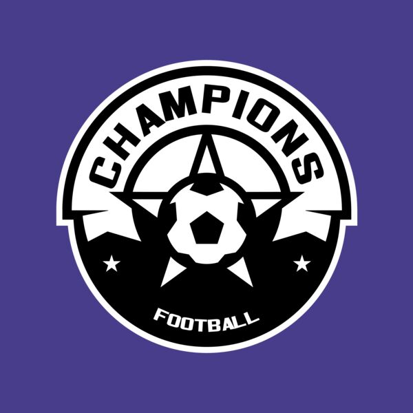 Champions Football logo template Thumbnail