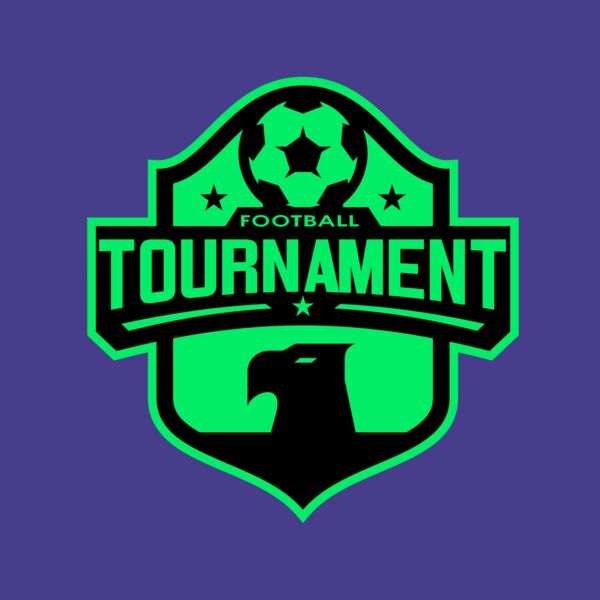 Tournament Football logo template 02 Thumbnail