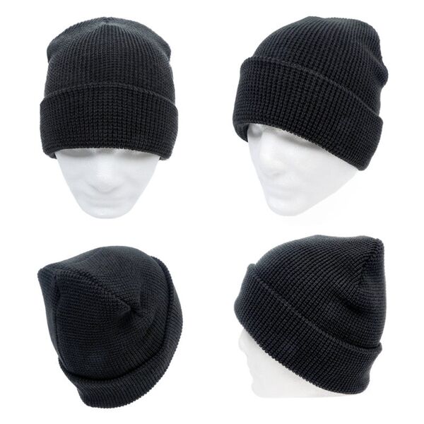 Grid Knit Beanie Thumbnail