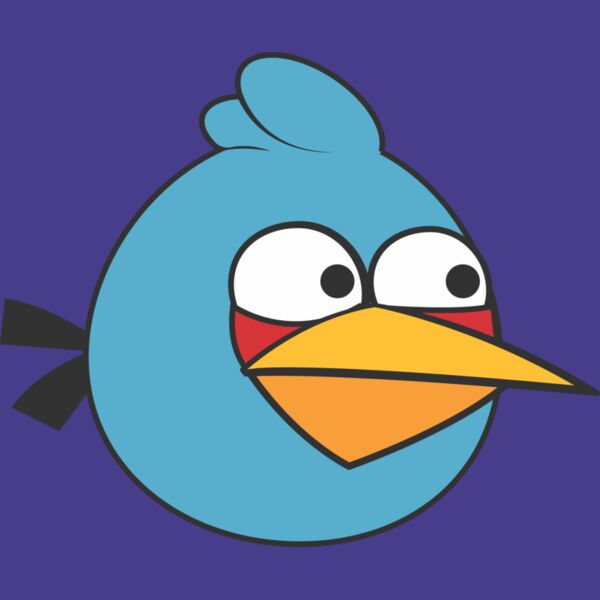 Blue Angry Bird Thumbnail