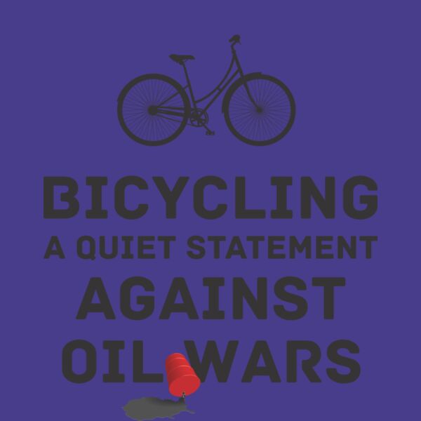 Bicycling a quiet statement against oil wars Thumbnail